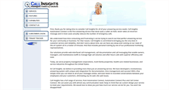 Desktop Screenshot of callinsights.com